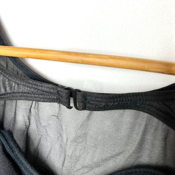 Vintage Yaz Wear Newport News Black Sheer Bodysuit Small - Picture 14 of 14